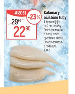 Kalamáry očištěné tuby