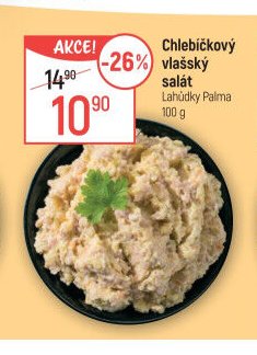 Chlebíčkový vlašský salát
