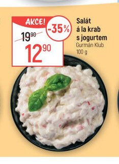 Salát á la krab s jogurtem