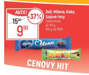 Deli, Milena, Koko, Sojové řezy