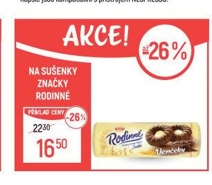Sušenky Rodinné