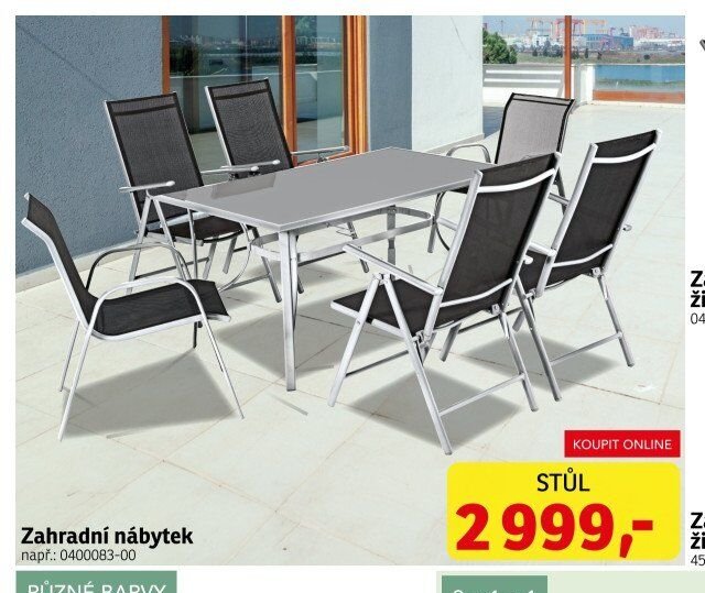 Zahradní nábytek
