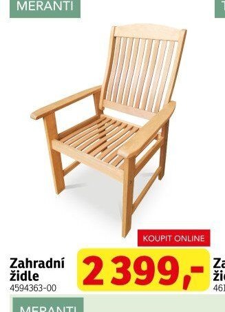 Zahradní židle
