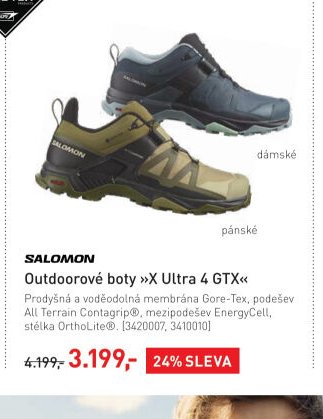 Salomon Outdoorové boty »X Ultra 4 GTX«