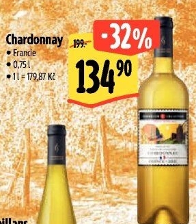 Víno Chardonnay Sommelier Collection