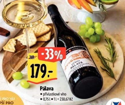 Víno Pálava Sommelier Collection - přívlastkové