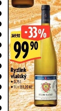 Víno Ryzlink vlašský Sommelier Collection