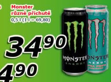 Energetický nápoj Monster Energy