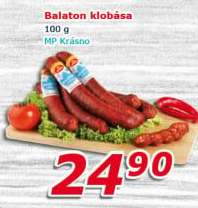 Klobása Balaton Krásno