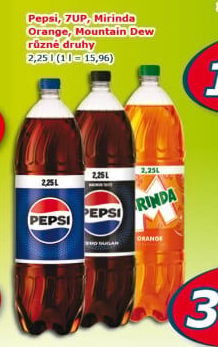 Limonáda Pepsi