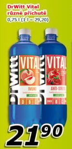 Minerální nápoj Vital Dr. Witt