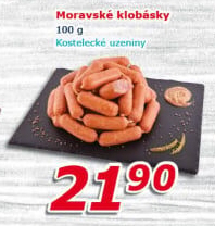 Moravské klobásky Kostelecké uzeniny