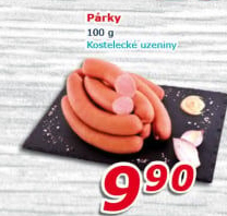 Párky Kostelecké uzeniny