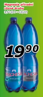 Přírodní voda Magnesia