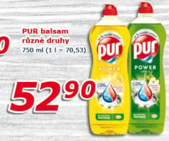 Prostředek na nádobí Balsam Pur