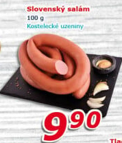 Salám slovenský točený Kostelecké uzeniny