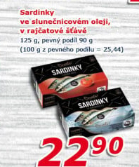 Sardinky v oleji Bassta