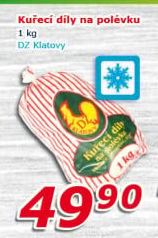 Směs kuřecí polévková mražená DZ Klatovy