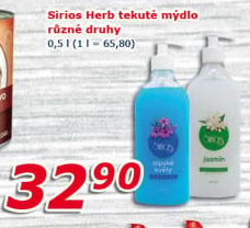Tekuté mýdlo Sirios Herb