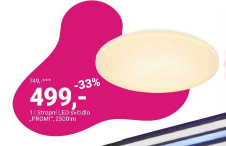 Stropní LED svítidlo PROMI