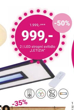 LED stropní svítidlo LETIZIA