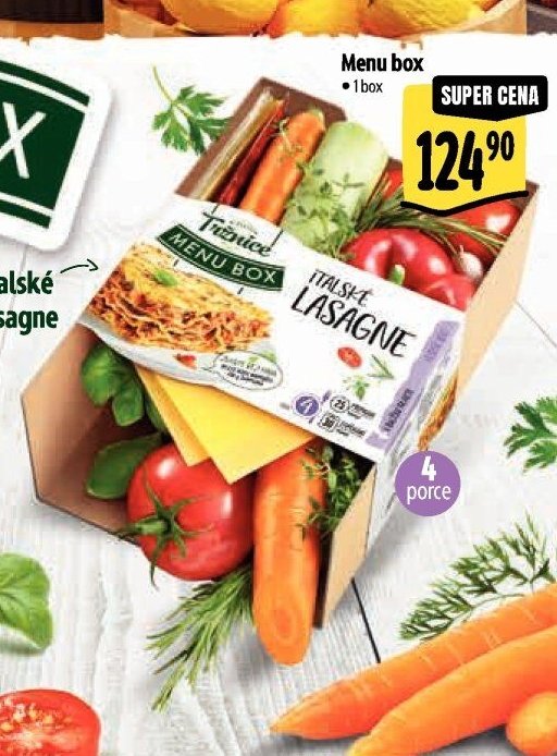 Tržnice MENU BOX Italské lasagne