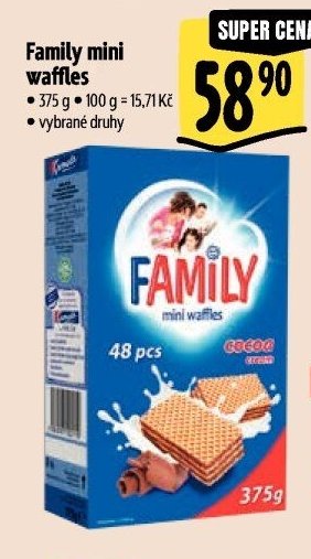 Family mini waffles