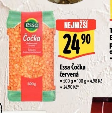 Essa Čočka červená