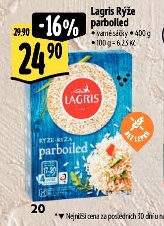 Lagris Rýže parboiled