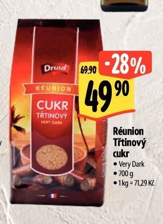 Réunion Třtinový cukr