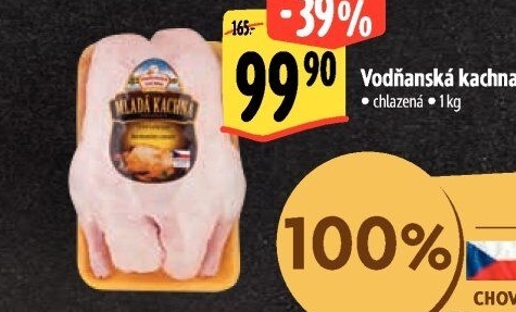 Kachna Vodňanská kachna