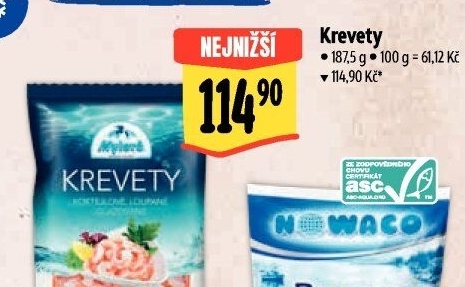 Krevety mražené Mylord