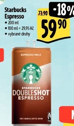 Ledová káva Starbucks - Albert akcniletaky.com
