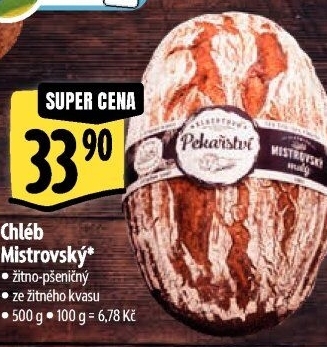 Mistrovský chléb Albert