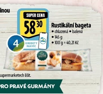 Obložená bageta Albert Fresh Bistro