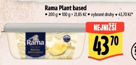 Rama rostlinná Plant Based Butter Alternative