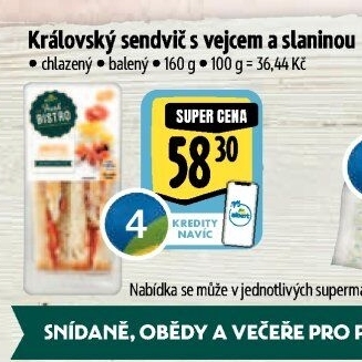 Sendvič Albert Fresh Bistro