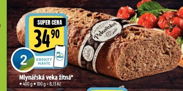 Veka Mlynářská žitná Albert