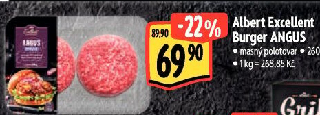 Burger Angus Albert Excellent - Albert akcniletaky.com