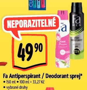 Deodorant sprej Fa