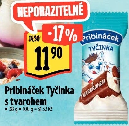 Dezert tyčinka Pribináček