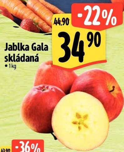 Jablka Gala