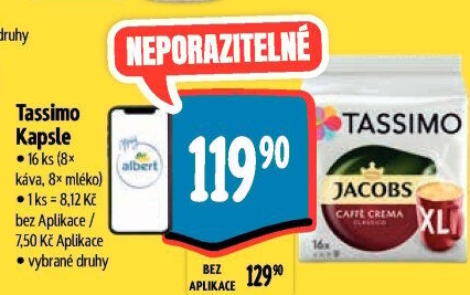 Kapsle Tassimo Jacobs
