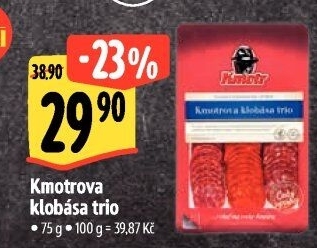 Kmotrova klobása trio Kmotr