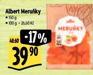 Meruňky sušené Albert