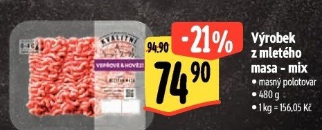 Mleté maso mix Albert