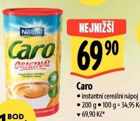 Nápoj instantní obilninový Caro Nestlé