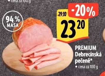 Pečeně debrecínská Premium