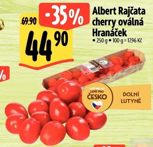 Rajčata cherry Albert