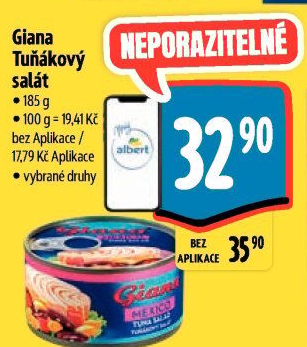 Salát s tuňákem Giana